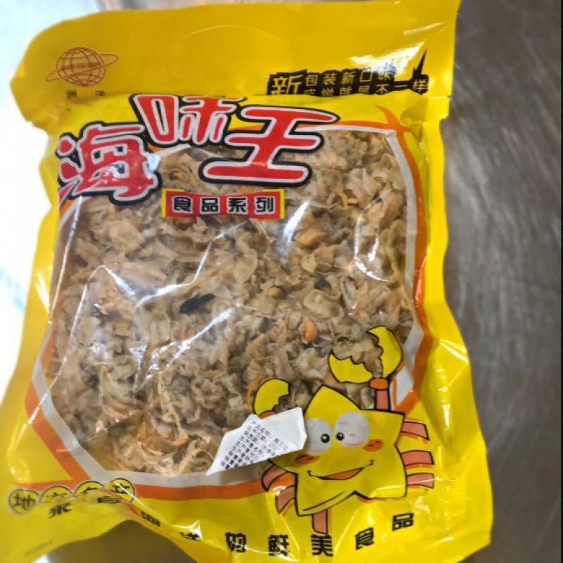 新货扇贝边500g 干贝边 扇贝裙边肉海鲜干货100克