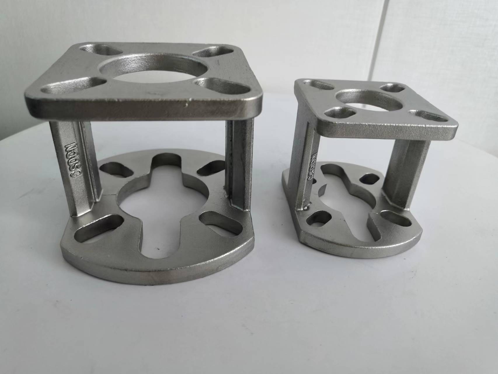 不锈钢304硅溶胶铸造球阀支架f04/f05/f07/f10/f12气动电动支架