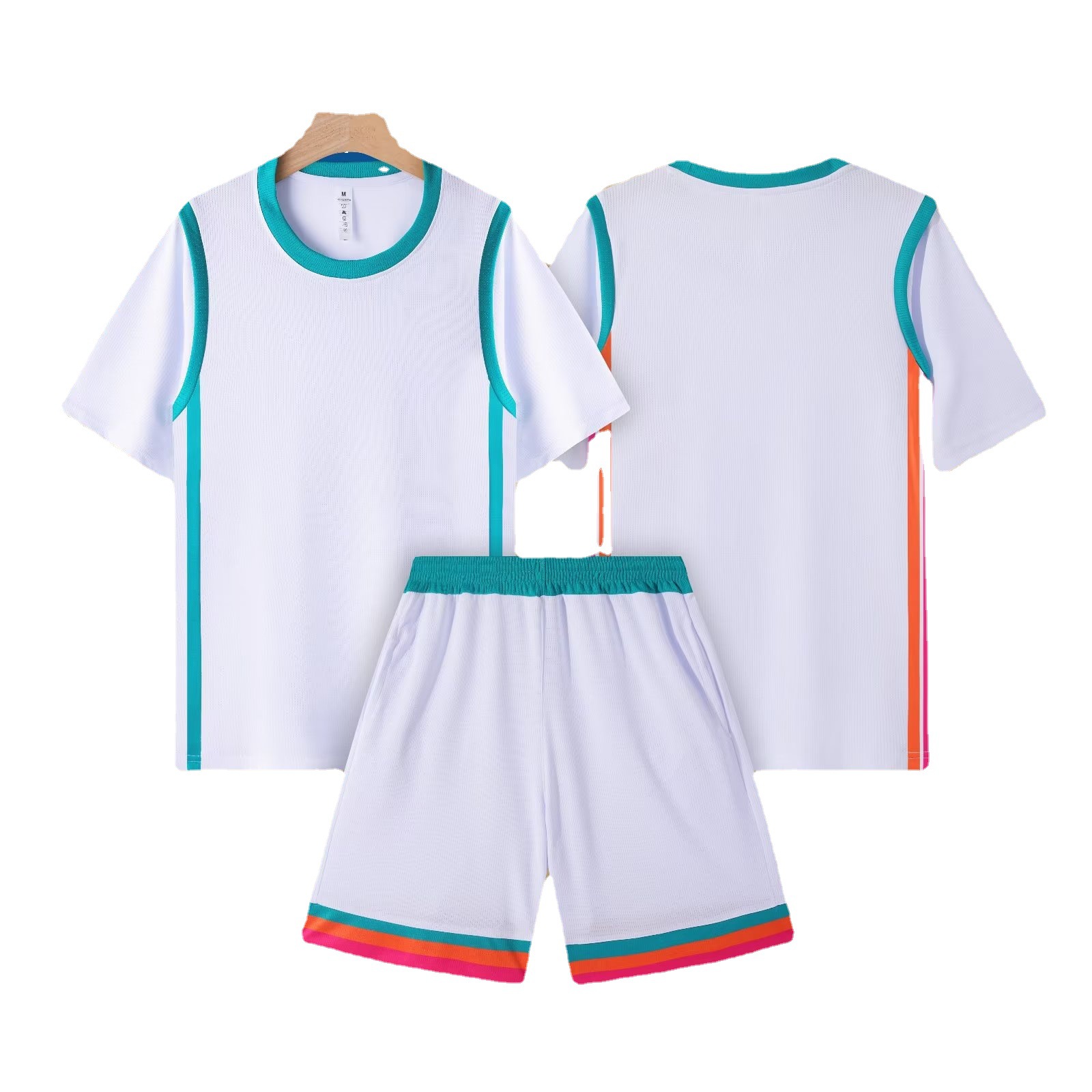 儿童短袖篮球服套装印制男童比赛训练队服夏季女孩球衣小学生印制