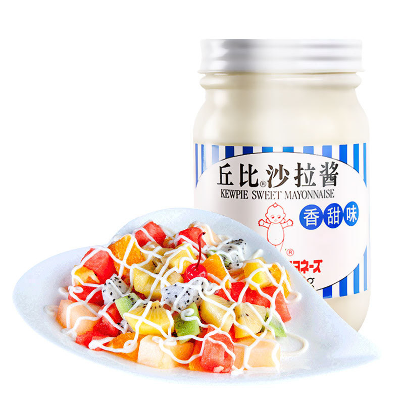 丘比沙拉酱香甜蔬菜丘比特千岛酱料寿司脂肪沙拉汁油醋汁低0-阿里巴巴