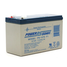 Power-Sonic蓄电池PS-1270F1消防主机12V7AH电瓶仪器应急电源设备