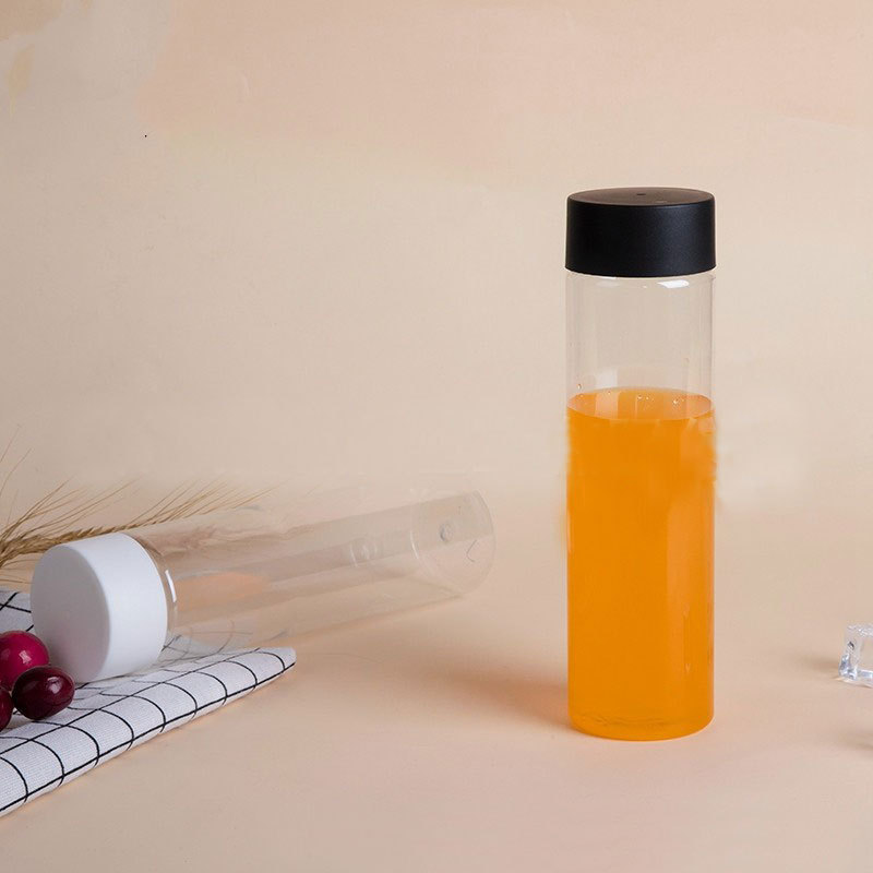 奶茶瓶塑料瓶饮料瓶pet圆柱形外带果汁瓶300ml400ml500ml