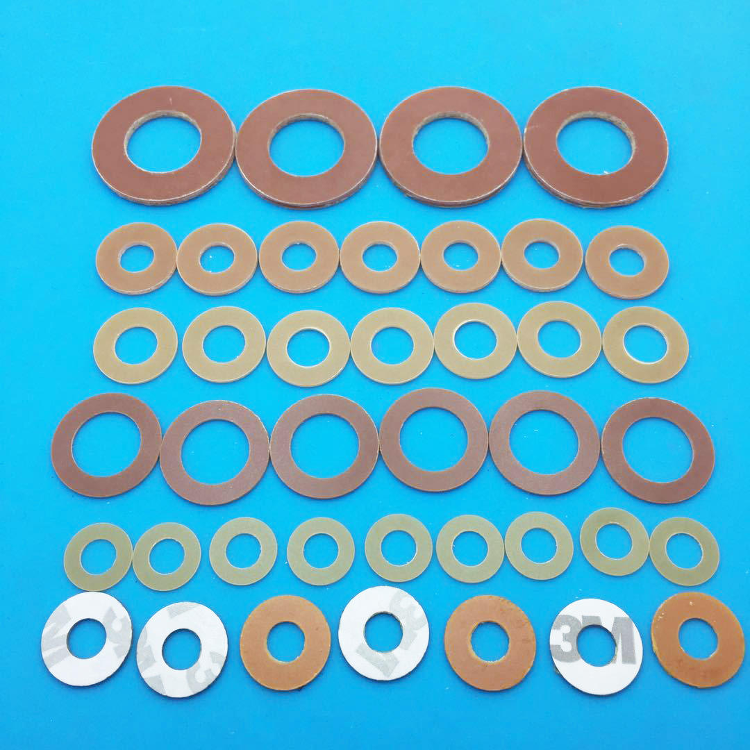 电木绝缘垫片不吸水酚醛塑料垫圈耐高温耐腐蚀塑胶平垫电器配件