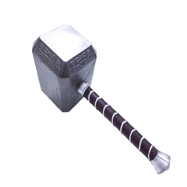 雷神之锤玩具1:1大号 复仇者联盟cosplay道具锤子武器 pu动漫兵器