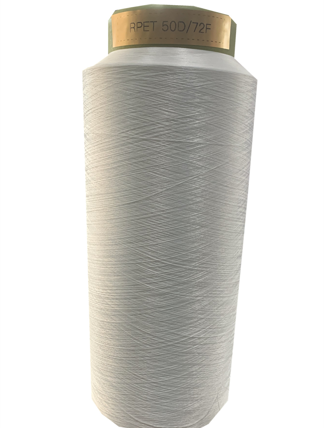 50d 72f rpet再生涤纶环保纱线 grs认证可开tc-阿里巴巴