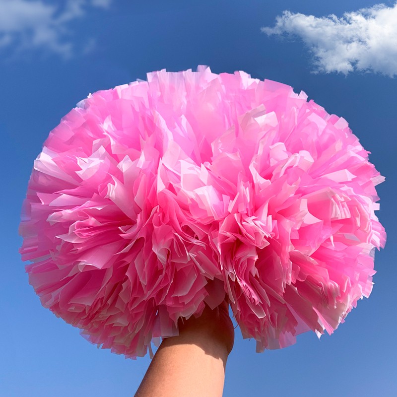 学校啦啦队花球舞蹈拉拉队手花学生运动会助威道具广场舞演表彩球