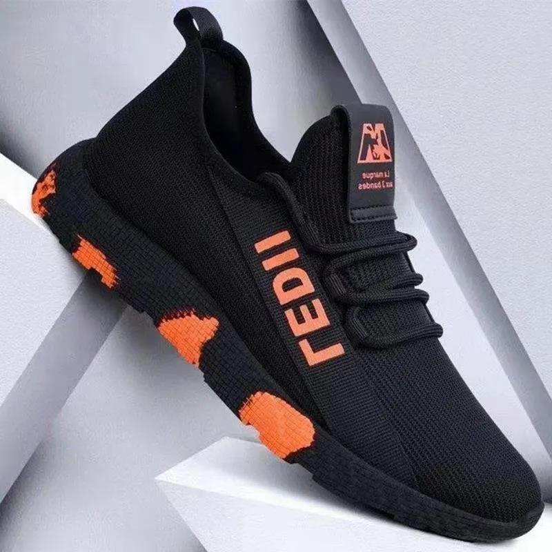Foreign Trade Summer New Men's Shoes Casual Shoes Men's Sneaker Running Shoes Mesh Shoes Student Shoes Pumps Wholesale