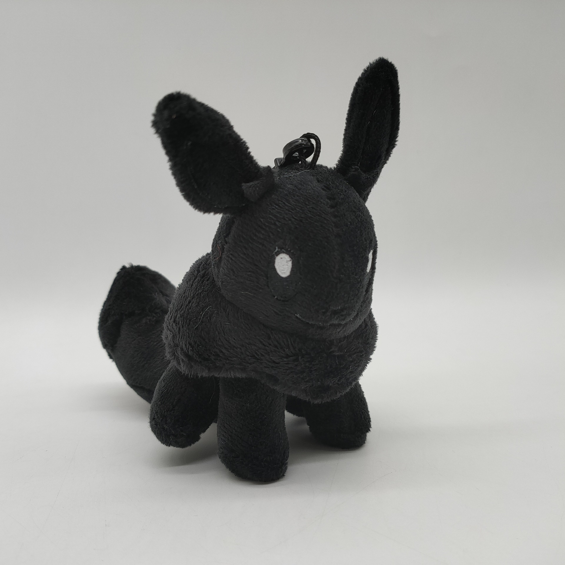 娃娃头发毛绒布diy手工布偶超柔长毛绒材料黑色2021秋冬新款韩国东