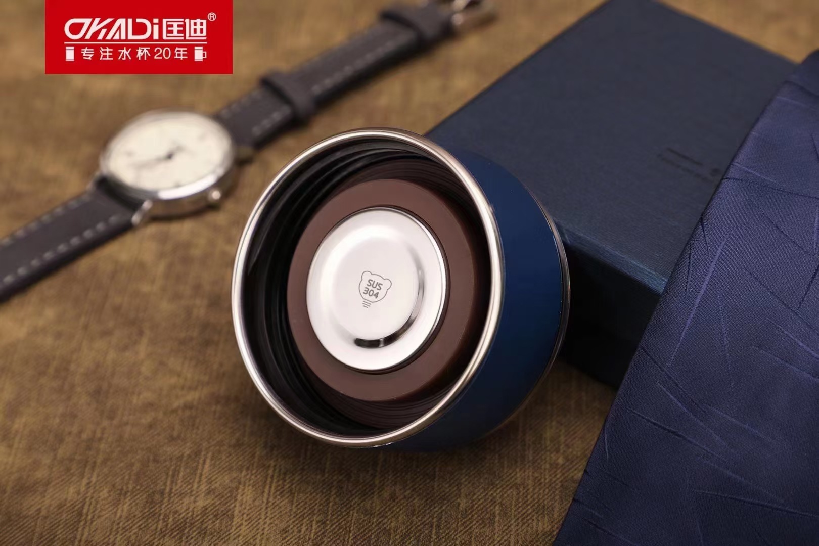 匡迪479号双层加厚玻璃杯 男女士商务休闲泡茶杯广告礼品批发印字