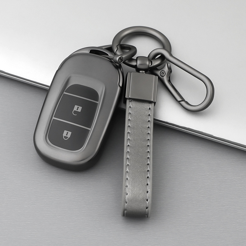 适用于2键本田思域车钥匙套xrv杰德皓影享域crv雅阁钥匙保护壳