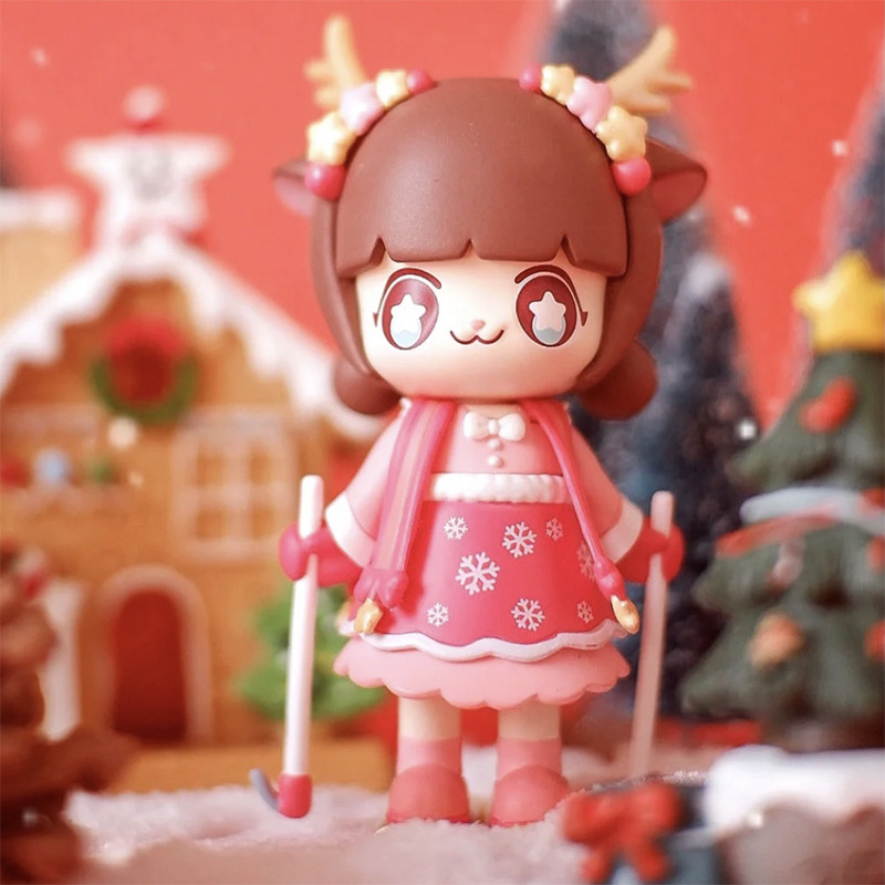 kimmymiki盲盒圣诞奇妙心愿夜儿童手办礼物女孩可爱摆件公仔整套