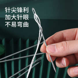 编织袋打包针麻袋缝合大针粗针特大加粗缝包大号长针加长超长大孔