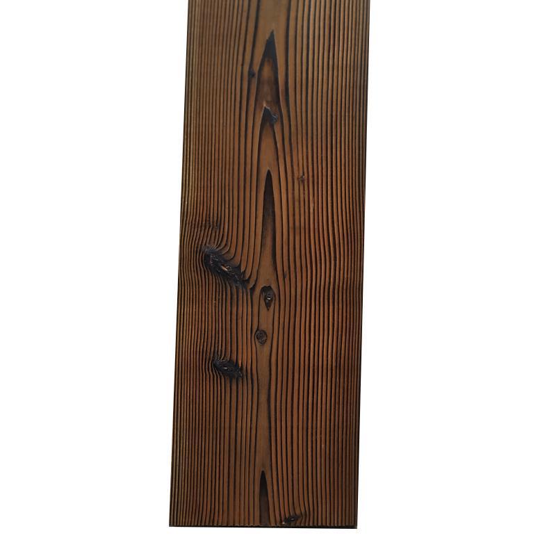 碳化木板宽板楼梯踏步板台面吧台板户外防腐木实木火烧板地板隔板