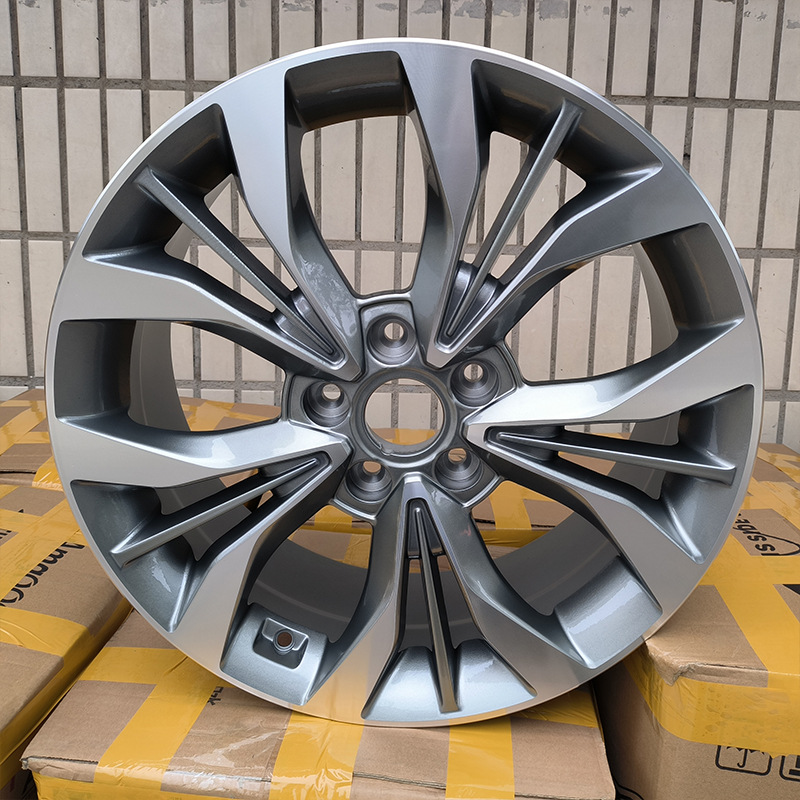 适用18寸索纳塔15款现代途胜轮毂ix35八 九新胜达菲名图轮毂钢圈