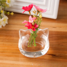 猫咪水培植物花瓶礼物可爱造型空瓶