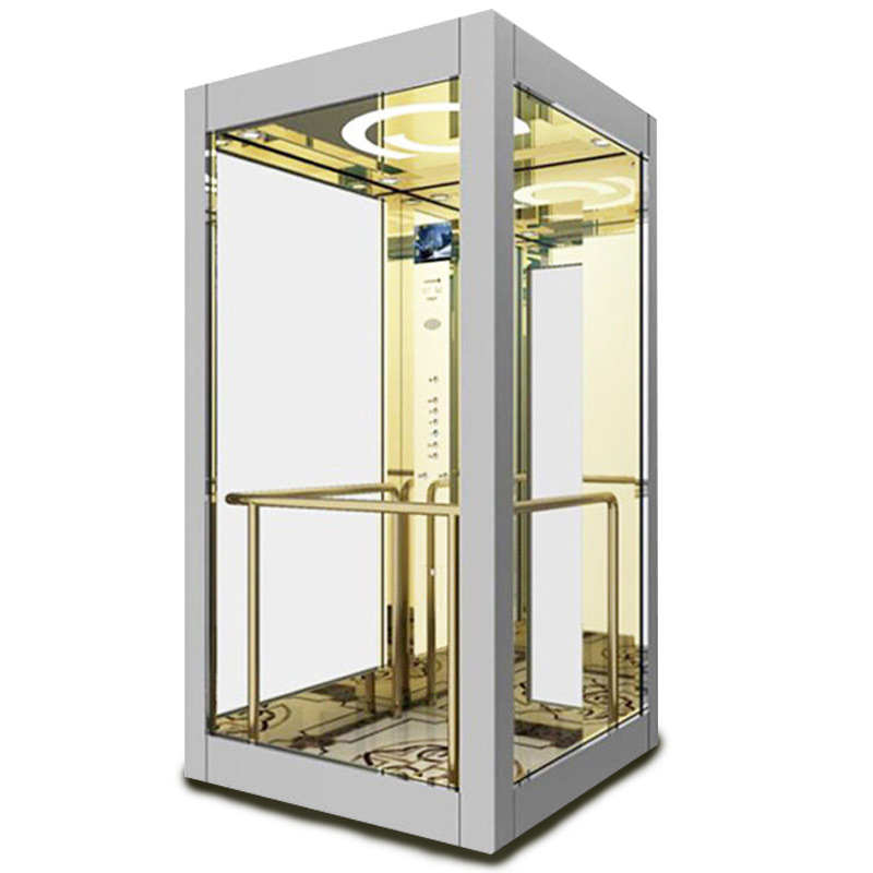 家用电梯小型别墅复式阁楼二三四五六层室内观光曳引液压升降台