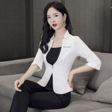 美容师工作服女性感足疗足浴技师酒店服务员工衣JY-2034