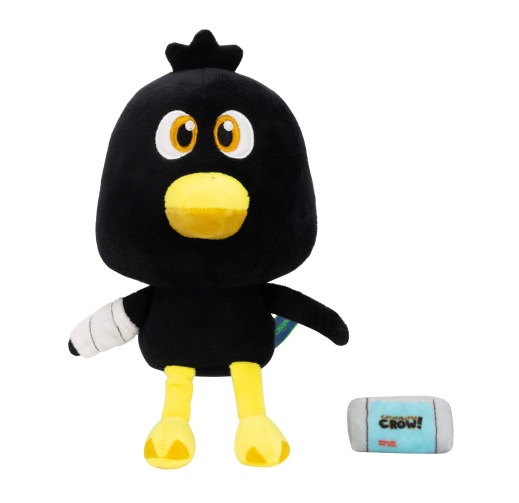 跨境新款 catastrophe crow plush 灾难乌鸦毛绒玩具公仔 玩偶