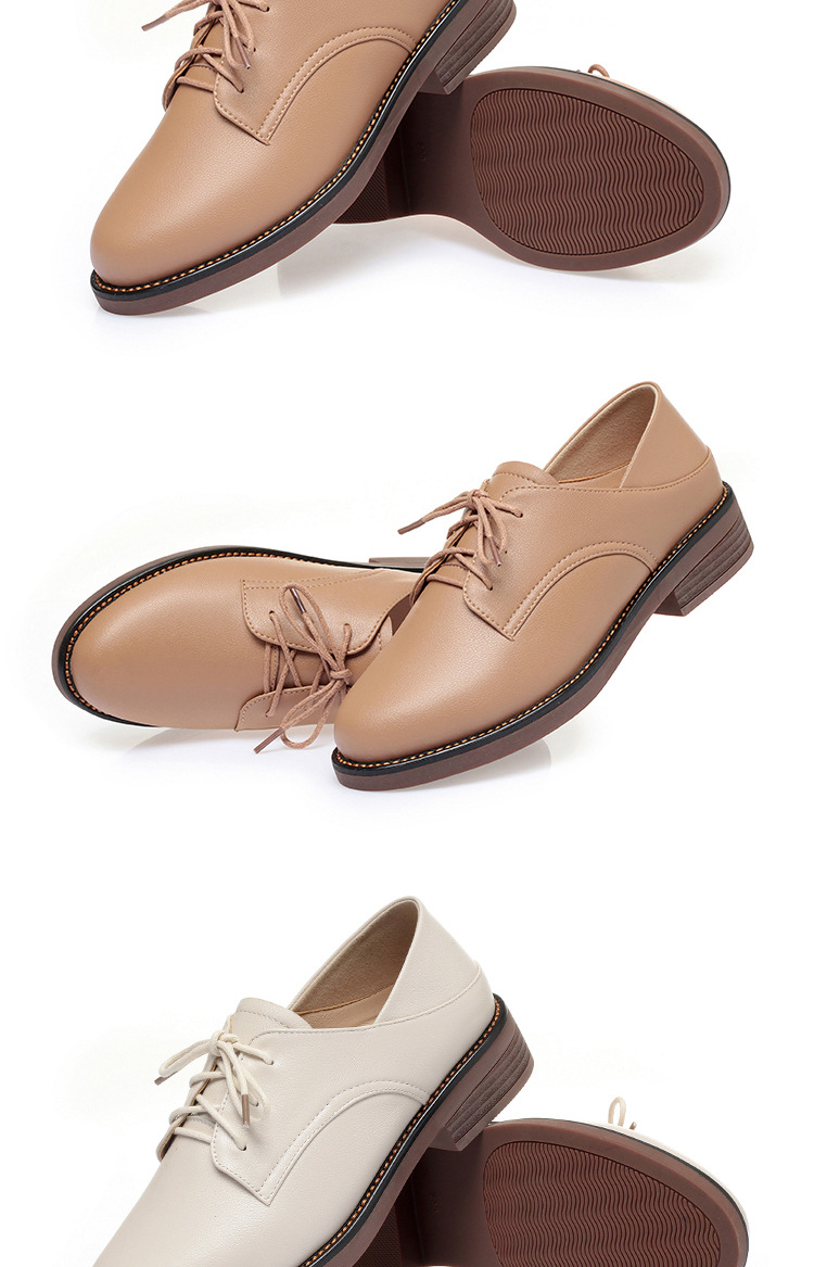 肯德基工作鞋女平底防滑妈妈鞋单鞋软底休闲舒适上班鞋黑色女皮鞋