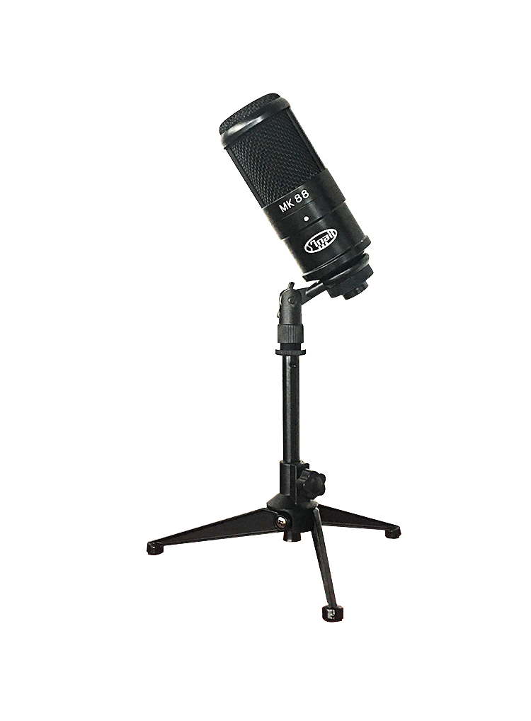 音奈尔mk88 mk66快手抖音k歌直播声卡配套电容麦克风电脑有线话筒
