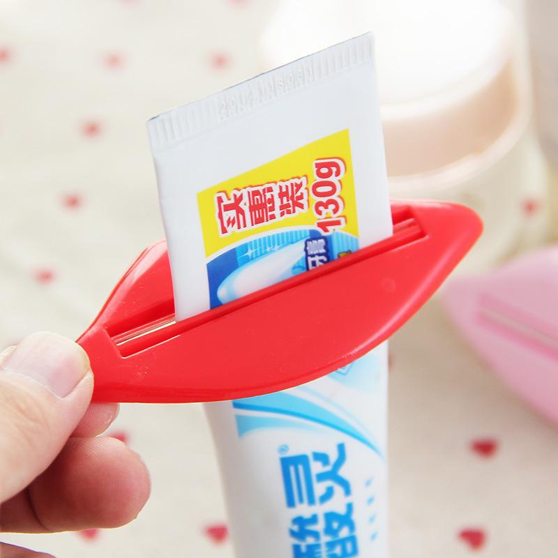 原版模具值得信赖 环保PP嘴唇挤牙膏器 手动卡通挤牙膏洗面奶器