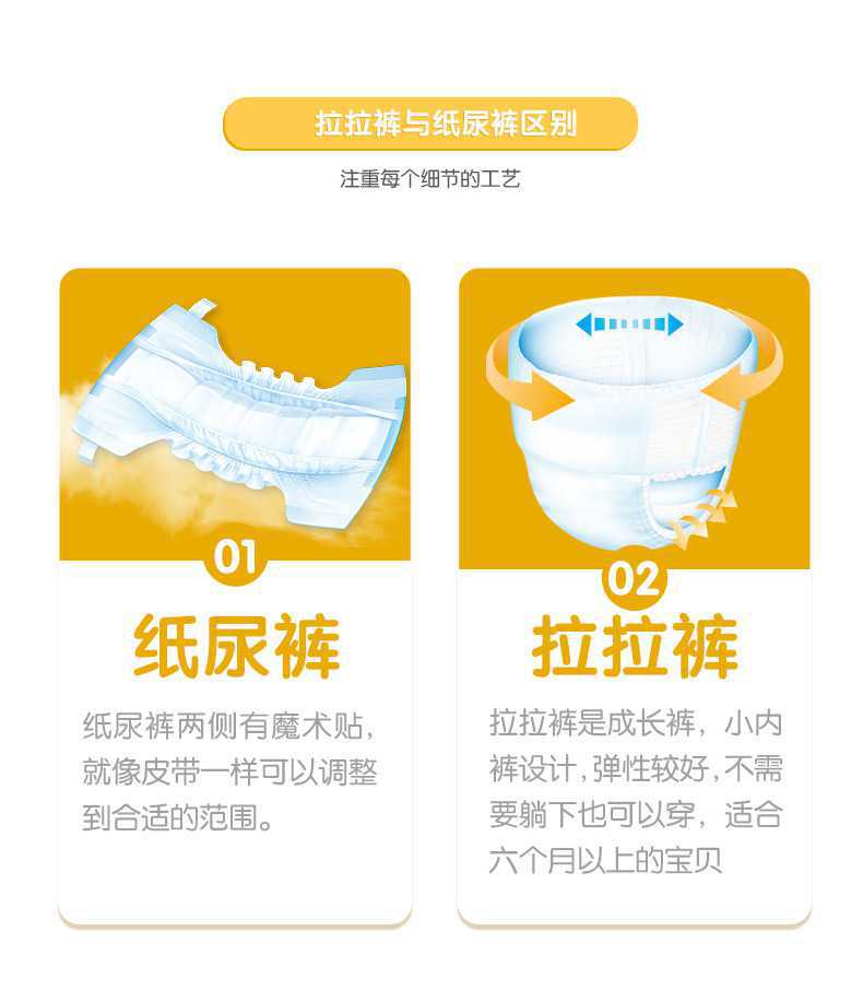 佳尔乐拉拉裤xl m l xxl超薄透气男女宝宝婴儿尿不湿加大纸尿裤
