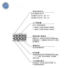 QZ智取DS2数显推拉力计高精度电子测力计0-100公斤/1000N可选压力