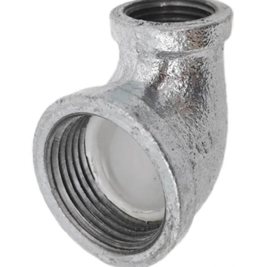 热镀锌衬塑玛钢塑丝扣饮用水管件配件异径变径大小弯90°度弯头25