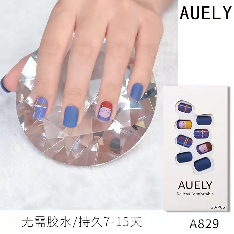 2023 Fake Nail Piece Foreign Trade Exclusively for Finished Nail Piece Nail Patch Disassembly Nail Patch