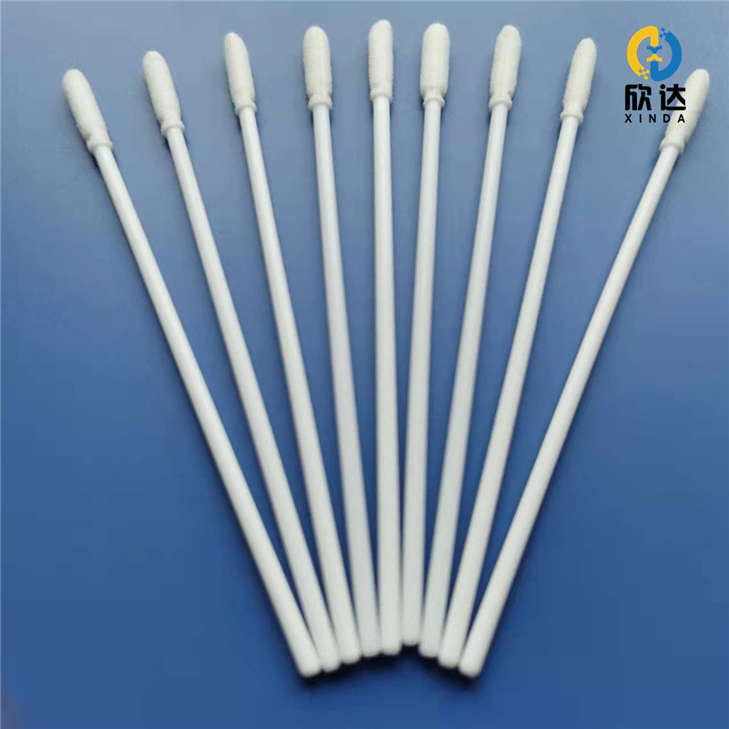 现货海绵绵签 一 次性采样拭子 取样鼻试子 口腔海绵拭子植绒试子