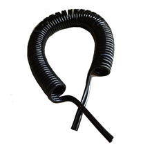 PU双色螺旋气管 双排弹簧管  TPU并排伸缩管 便携式焊炬连接软管
