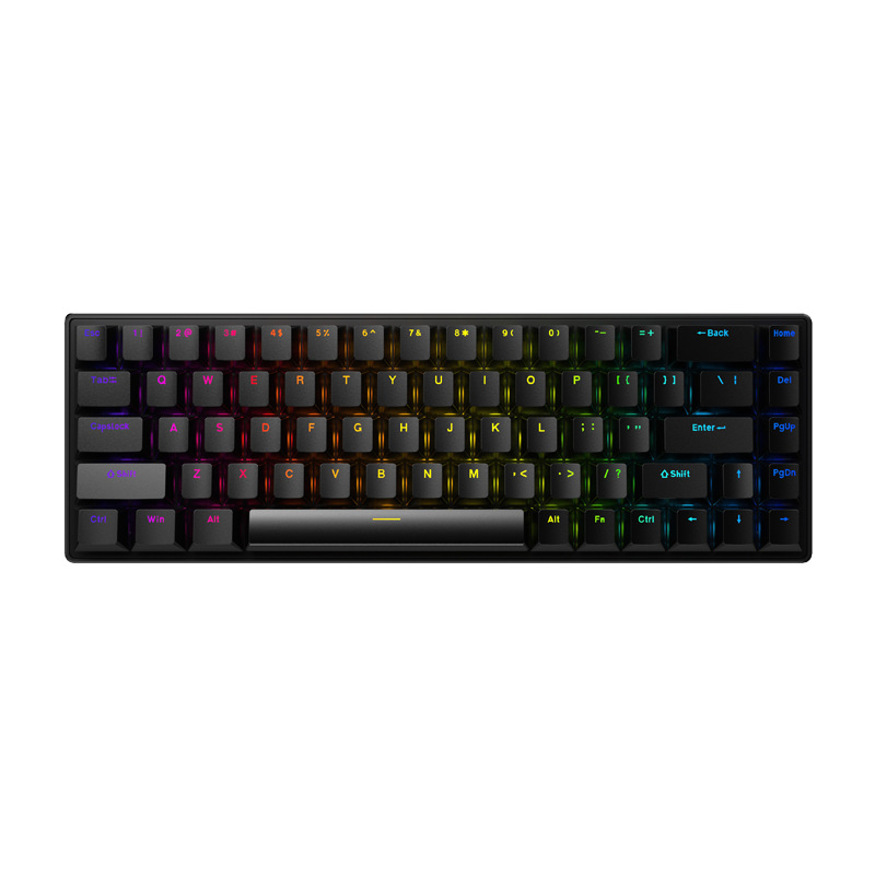 68 Key Key Line Separation Real Mechanical Wired Keyboard Business Game Office Keyboard for Small Batch Customization