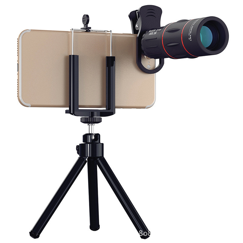 跨境18倍手机镜头长焦望远镜户外置镜头便携18x手机镜头厂家批发