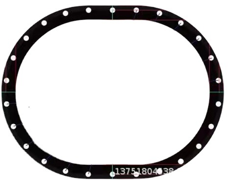 硅胶人孔盖橡胶垫