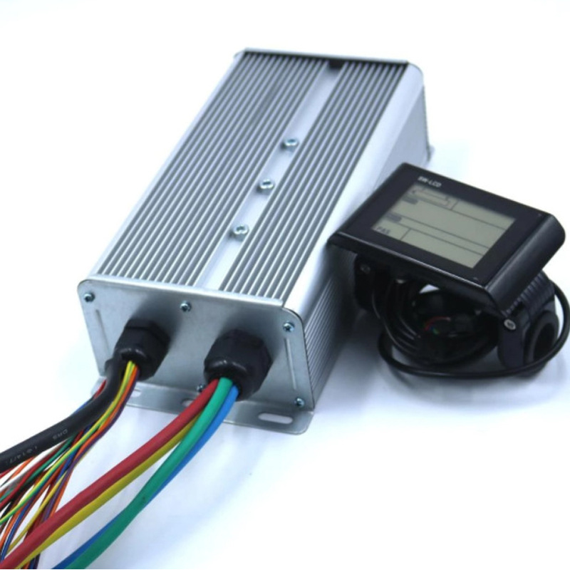 两轮电摩三轮车无刷直流控制器48v-72v 3000w无霍尔起步不抖动