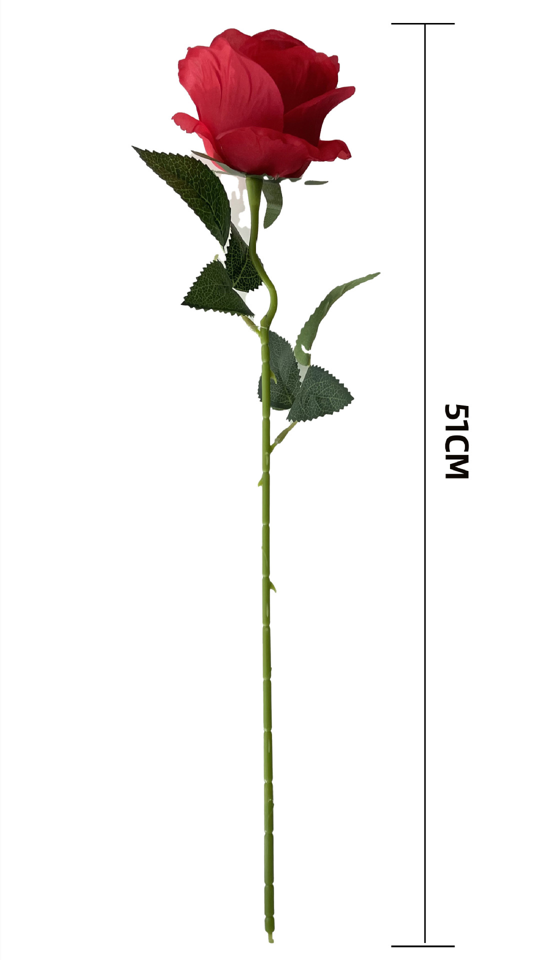 欧式玫瑰假花插花婚庆客厅地摊卖假玫瑰花红色单支仿真玫瑰花批发