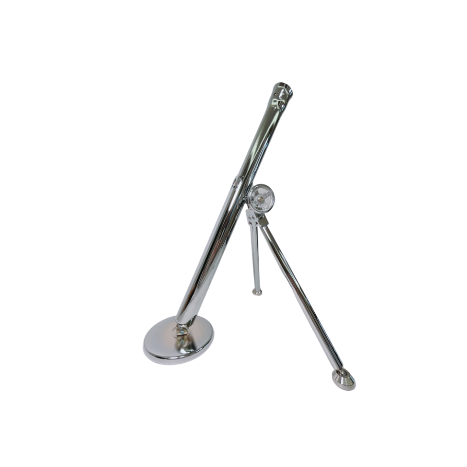 二踢脚放炮神器放二脚踢发射器二踢角炮架两响礼炮架子摆件模型