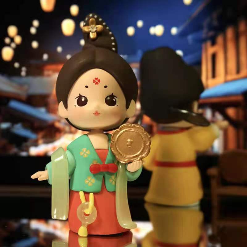 青壹坊60146遇见长安2大唐不夜城惊喜创意盲盒儿童礼盒手办批发