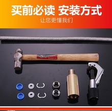 QT5K批发304不锈钢波纹管/热水器冷热进出水管3/4/6分/1寸/1.2寸