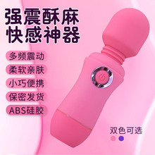 迷你强震充电震动棒 电动按摩棒女用自慰器 成人用品情趣玩具批发