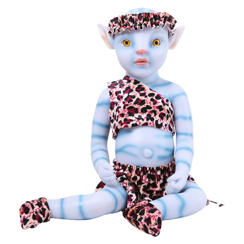 2021新款影视周边道具阿凡达逼真娃娃玩偶洋娃娃摆件布置道具