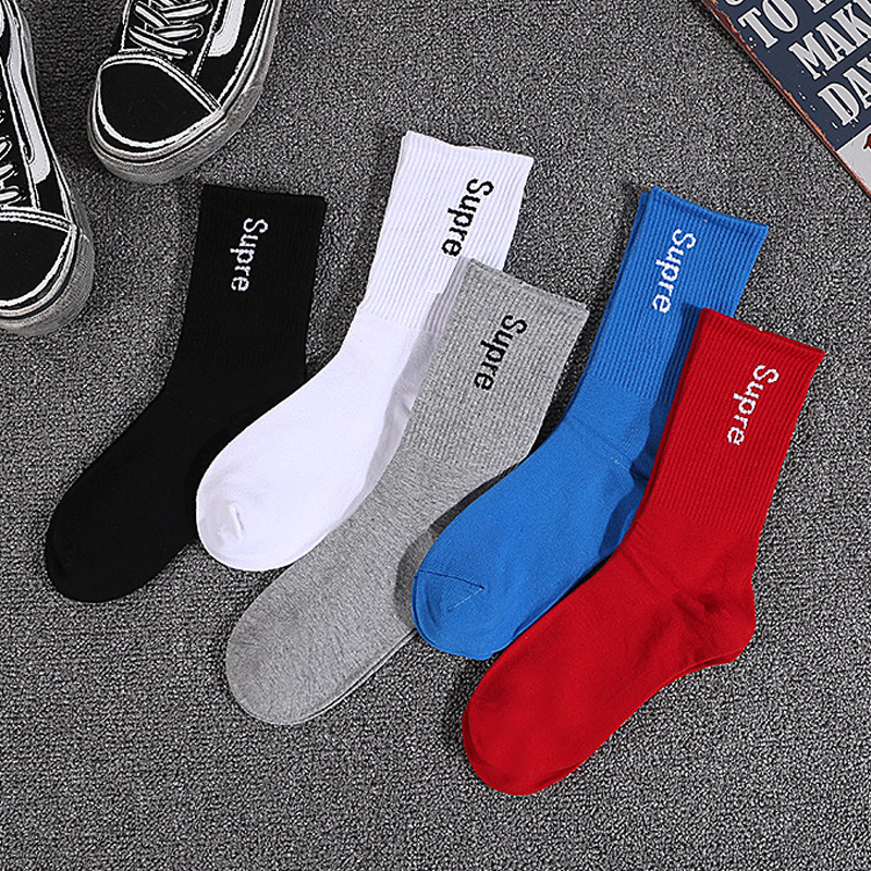 Autumn and Winter New Trendy Brand Socks European and American Street Ins Internet Celebrity Tube Socks Korean Outdoor Sports Men Socks Wholesale