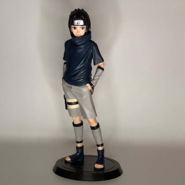 火影忍者大组立宇智波佐助童年袋装手办摆件