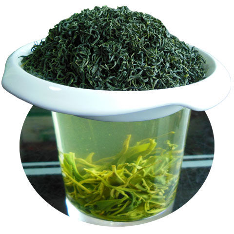 2022新茶安徽绿茶潜山天柱山茶叶弦月彭河玄月炒青耐泡春茶500克