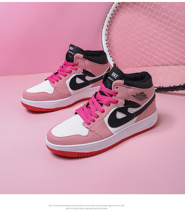 aj女板鞋秋冬季新款空军一号韩版学生情侣百搭青少年运动鞋篮球鞋