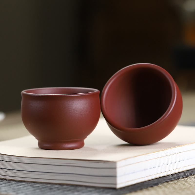 一件代发紫砂品茗杯大号个人主人杯单杯子家用功夫茶具茶杯泡茶碗