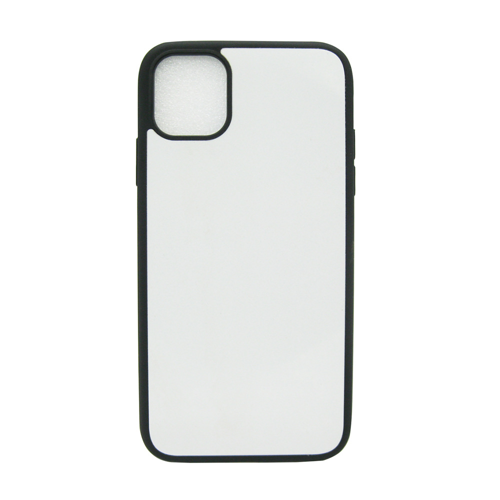 适用iphone11磨砂边11pro空白铝片热转印手机壳个性印制软边素材