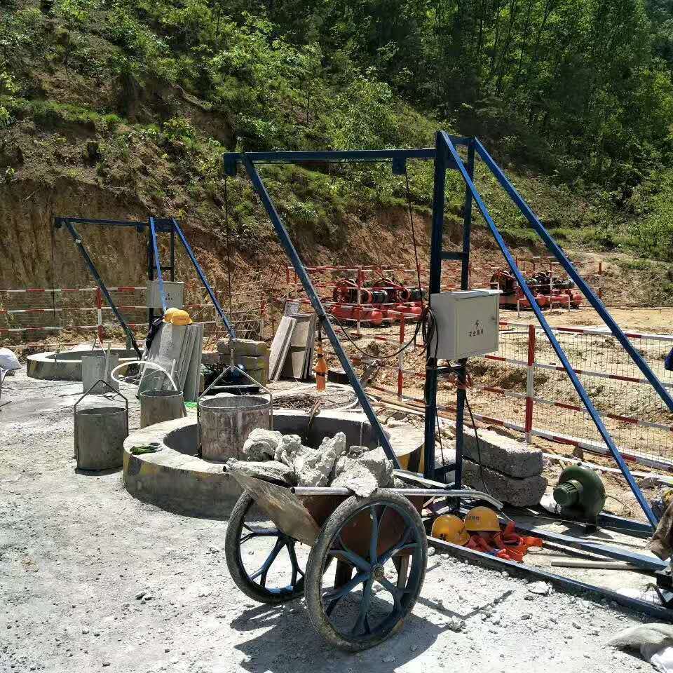 人工挖孔桩用小型吊机哈儿吊哈儿机抗滑桩吊机挖