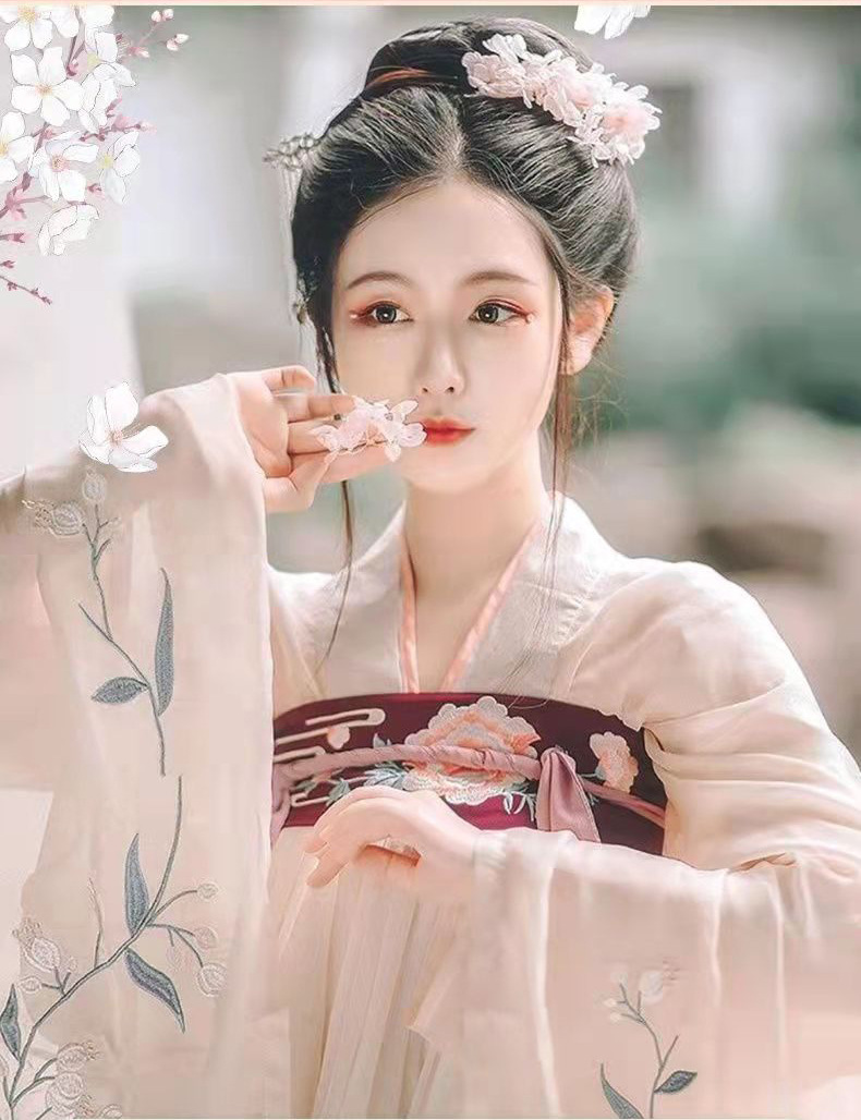 汉服假发包垫发型两侧牛角包古风造型盘发明制宋制日常发髻