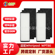 适配Whirlpool惠而浦 WPT80滤芯大型塔式空气净化器1183800过滤网